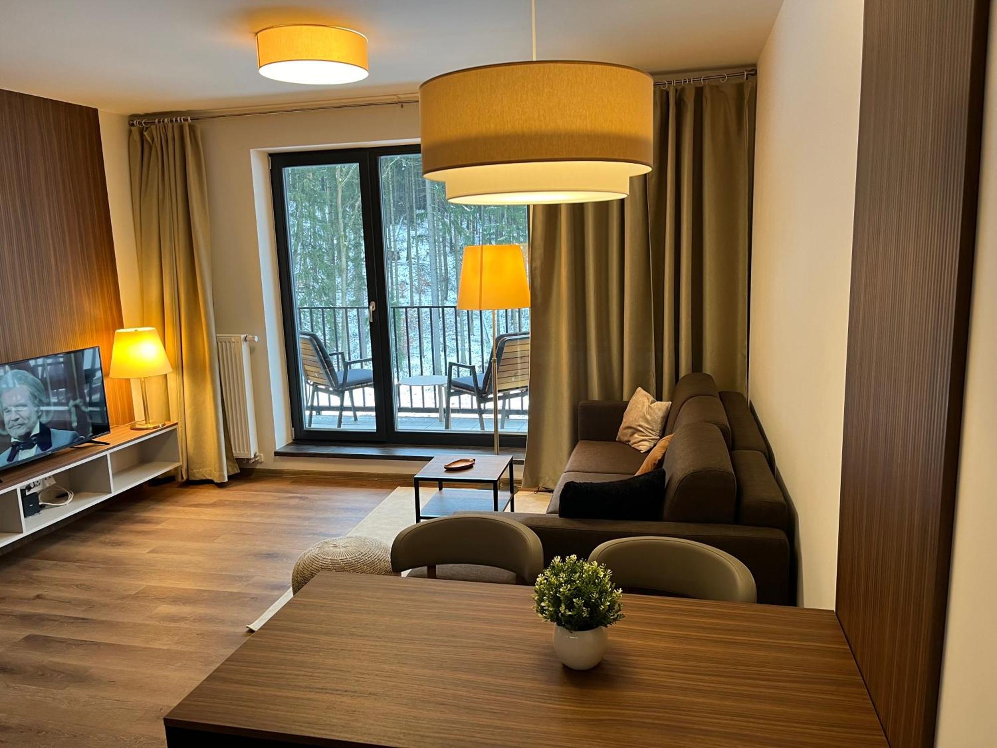 Apartman Hruska Černý Důl Exterior foto
